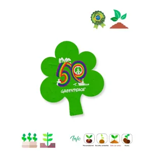 Papel semente em formato de árvore 277